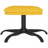  Stolček za noge gorčično rumen 60x60x36 cm blago, (20772400) | Shoptok.si