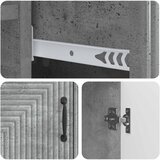  Kreveta Betonska siva 66 x 34,5 x 89,5 cm Konstruirano drvo | Eponuda.ba
