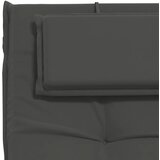  Jastučić za ležaljku GEMERT 100% poliester Antracit - Antracit 190 x 60 x 9 cm Poliester | shoptok.hr