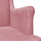  Fotelja Ružičasta Baršun | shoptok.hr