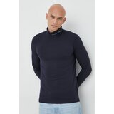 Tommy Hilfiger Majica z dolgimi rokavi moški, mornarsko modra barva | Shoptok.si