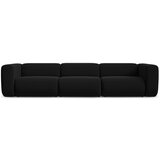 Makamii Crna baršunasti sofa 319 cm Ekahi – Cijene