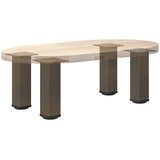  Noge za klub stolić 4 kom. Prirodni čelik 30-32 cm Čelik | Shoptok.si