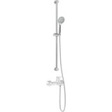  Set sustava za tuš Krom 101 cm Nehrđajući čelik | shoptok.hr