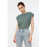 TRENDYOLMILLA Ženska majica TWOSS20TS0021, Zelena | Eponuda.com