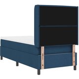  LED Box Spring Krevet s madracem Plava 80 x 200 cm tkanina | shoptok.hr