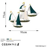 Wallity zidna dekoracija Kadırga 2, 77x91cm, Šarena Wallity zidna dekoracija Kadırga 2, 77x91cm, Šarena Slike