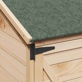  Vrtna Šupa Prirodna 106 x 56 x 176,5 cm Konstruirano drvo | Eponuda.com