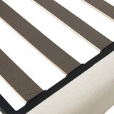 Livetastic oblazinjena postelja 181 cm x 201 cm , les, kovina, tekstil krem barve | Shoptok.si
