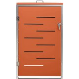  Enojna lopa za smetnjak 69x77,5x115 cm nerjaveče jeklo, (20753279) | Shoptok.si