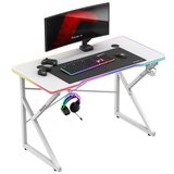 Huzaro Hero 1.7 RGB White - gaming table Cijene