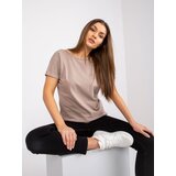 RUE PARIS Blouse-RV-BZ-7544.00-dark beige | Shoptok.si