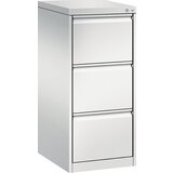 C+P Predalnik za obešalne mape ACURADO, 1 vrsta, 3 predali, svetlo sive barve | Shoptok.si