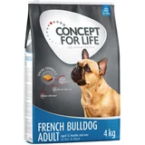 Concept for Life French Bulldog Adult - Varčno pakiranje: 2 x 4 kg
