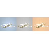 Toolight Moderna LED stropna svjetiljka + pilot App817-CP crna | shoptok.hr
