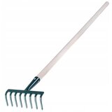 KADAX grablje za listje, vrtna trava, lesen ročaj, 117 cm, 8 zob, masivne, (5000353837) | Shoptok.si