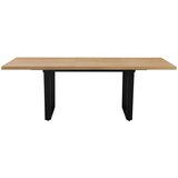 XXXL Raztegljiva Jedilna Miza Rudi, Barva Hrasta, 180-220x90 | Shoptok.si
