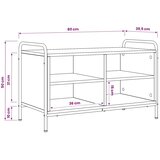  TV ormar 140 x 39 5 x 50 cm Siva Sonoma Konstruirano drvo - Siva Sonoma 80 x 39 5 x 50 cm | shoptok.hr