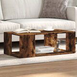 The Living Store Klubska mizica dimljeni hrast 89,5x48x30 cm inženirski les - Klubska Mizica, (21573722) | Shoptok.si