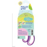  ŠKARE ŠKOLSKE 15CM GRIFFIX PELIKAN 819107 ROZO-LJUBIČASTE BLISTER | Shoptok.si