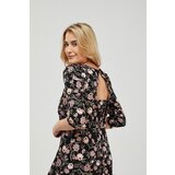 Marisse Floral Print Dress L-Su-3425 Black | Eponuda.ba