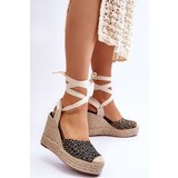 Boto Tied Women's Wedge Sandals Black Josephine | Shoptok.si