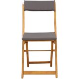  Vanjske bistro stolice 8 pcs Tamnosiva 40 x 53 x 80 cm | shoptok.hr