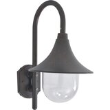 vidaXL vrtna stenska svetilka E27 42 cm aluminij bronasta Cene