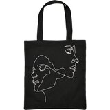 Mister Tee black canvas bag one line | ePonuda.com