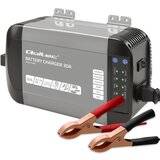 Qoltec Intelligent Professional Monolith Battery Charger for LiFePO4 AGM GEL SLA batteries | 30A | 12V | shoptok.hr