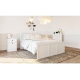 Hanah home Rb-168-04-004 Matte White Double Bedstead | ePonuda.com