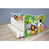 Krevet sa fiokom i dušekom dečiji 140X70Cm Happy Kitty + Fioka Madagascar | ePonuda.com