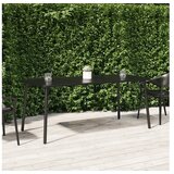  Vrtni stol antracit 165x80x71 cm čelični | shoptok.hr