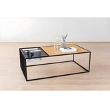 Woody Fashion Club stol Riley, 120x40x40 cm, Bež-crni | Eponuda.ba