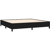  Posteljni okvir črn 200x200 cm blago, (20684614) | Shoptok.si