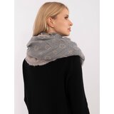 Factory Price Scarf-AT-SZ-1701.61-Grey-Pink | Shoptok.si