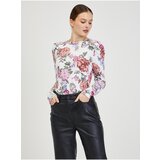 Orsay White Women's Flowered T-Shirt - Women | shoptok.hr