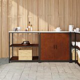  Kuhinjski set za pohranu HATTEM 2 pcs Rđa Čelik | Eponuda.com
