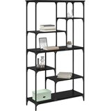  Polica Crni hrast 99 x 35,5 x 176 cm Konstruirano drvo | shoptok.hr
