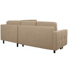 MID.YOU KOTNA SEDEŽNA GARNITURA, svetlo rjava | Shoptok.si