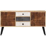 vidaXL Komoda 118x30x62 cm trden mangov les | Shoptok.si