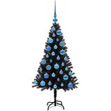 Božićno drvce Crna 120 cm PVC | shoptok.hr