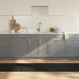 vidaXL Tepih pravokutni crni 60 x 400 cm od bambusa Cijene