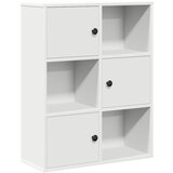Furnova Knjižna omara bela 60x24x76,5 cm inženirski les, (21932290) | Shoptok.si