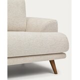 Kave Home Bež sedežna garnitura iz šenilje 228 cm Karin – | Shoptok.si
