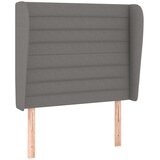  s oprugama i madracem tamnosivi 100 x 200 cm od tkanine | shoptok.hr