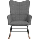  Gugalni stol temno sivo blago, (20702228) | Shoptok.si