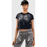 Shred Fest T-shirt blue / black lava wash