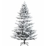  Umjetno božićno drvce s kuglicom 210 cm 300 LED lampica | shoptok.hr