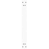  Noge za blagovaonski stol V-oblika 2 kom Bijele 90 x (72-73,3) cm Čelik | shoptok.hr